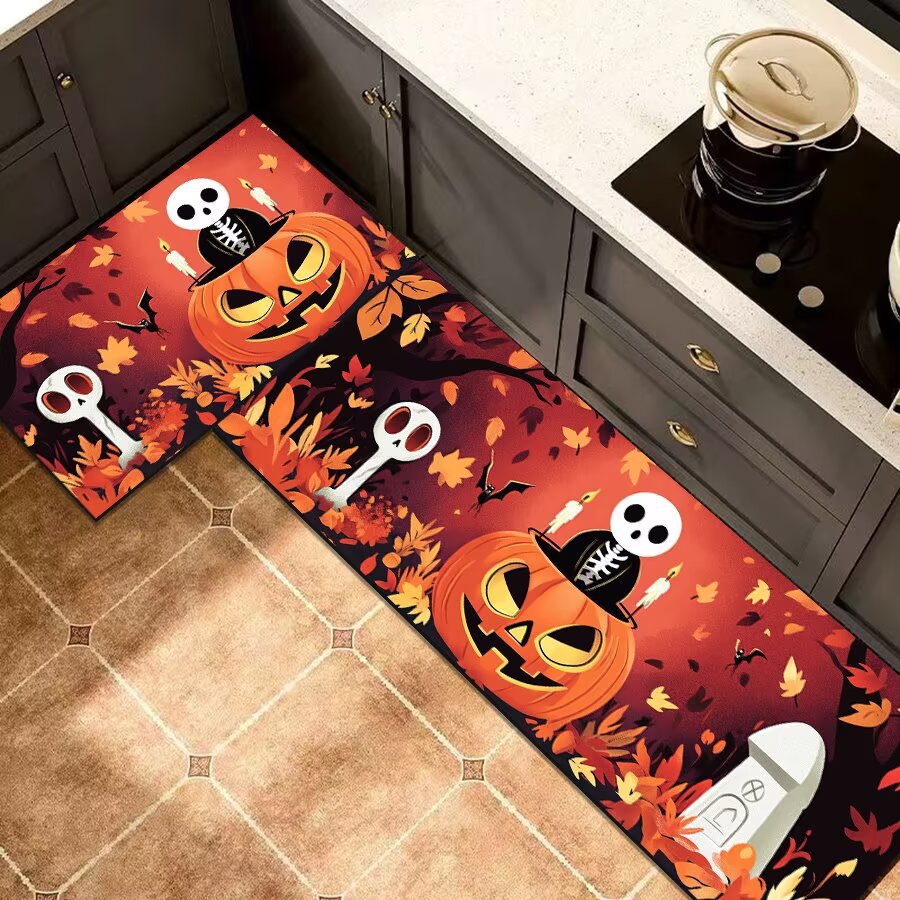 Halloween Themed Kitchen Comfort Mat