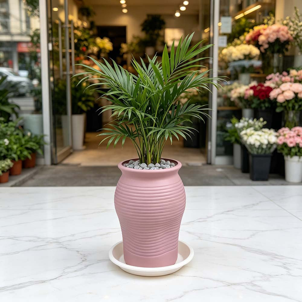 Decorative Textured Planter Vase Kalsten