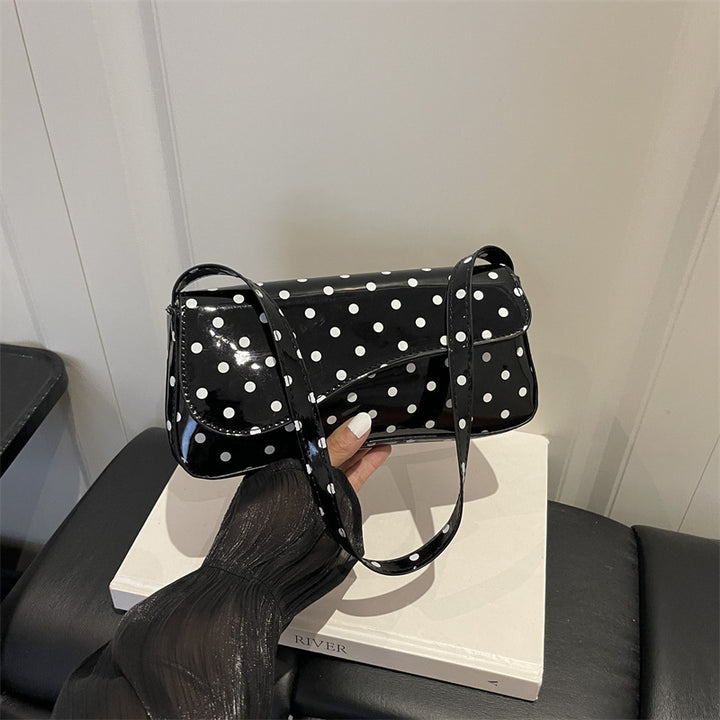 Polka Dot Mini Crossbody Handbag