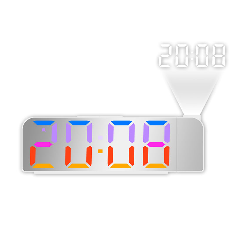 Projection alarm clock with colored LED display Kalsten