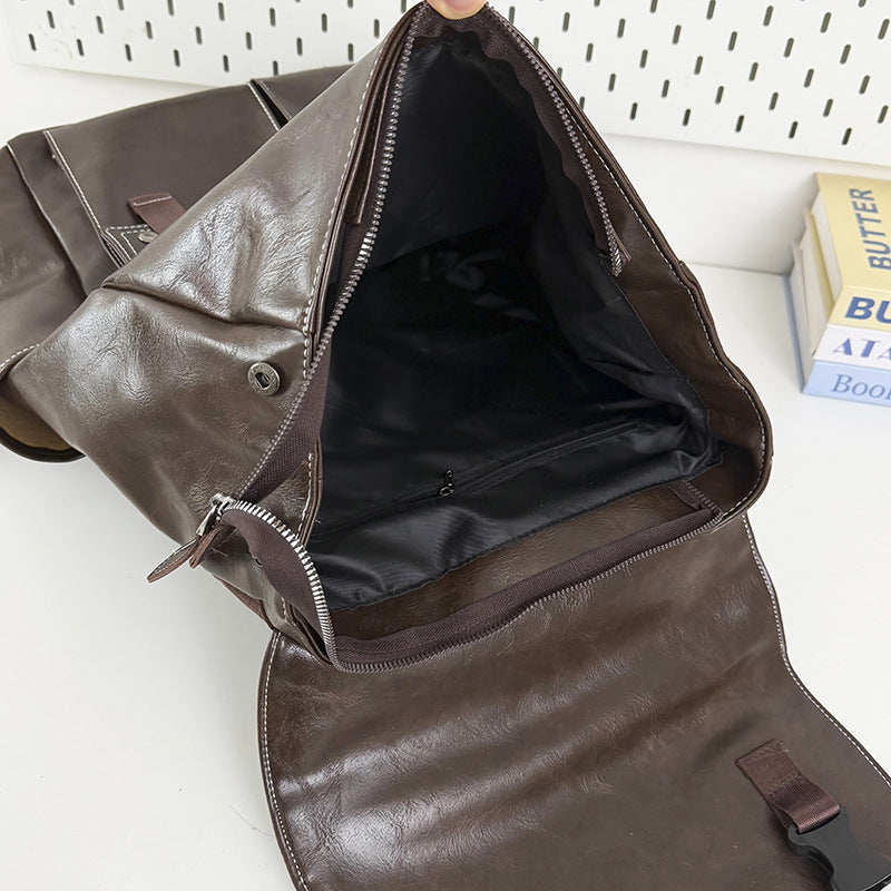 Stylish Genuine Leather Backpack