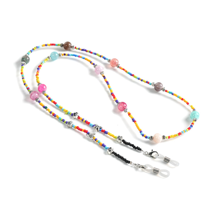 Colorful Handcrafted Beaded Eyewear Chain kalsten