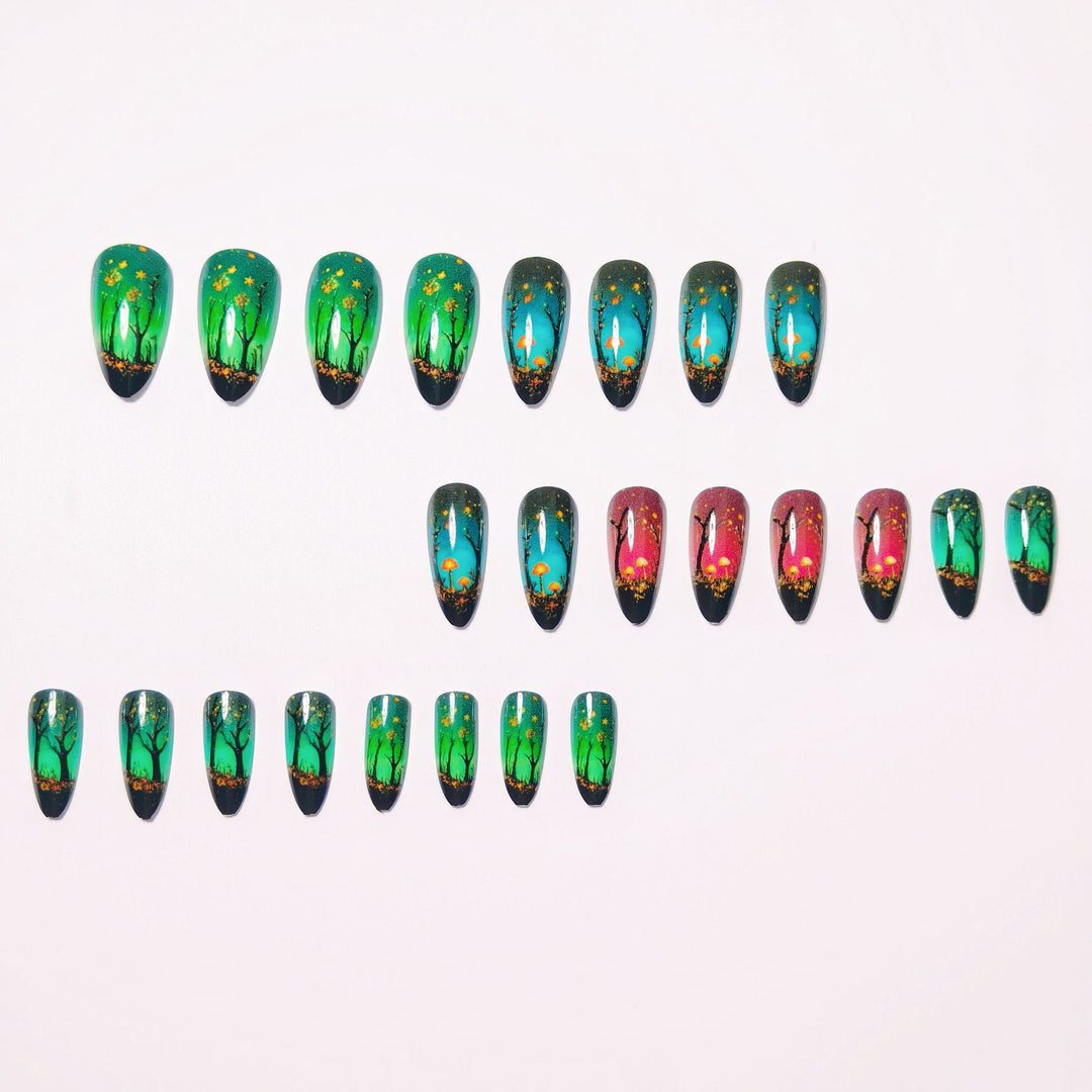 Nature-Inspired Nail Art Set Kalsten