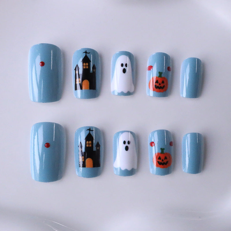 Halloween-Themed Press-On Nail Art Set Kalsten
