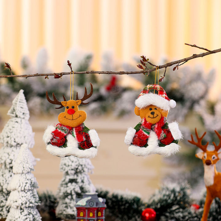 Plush Snowman Ornament Kalsten