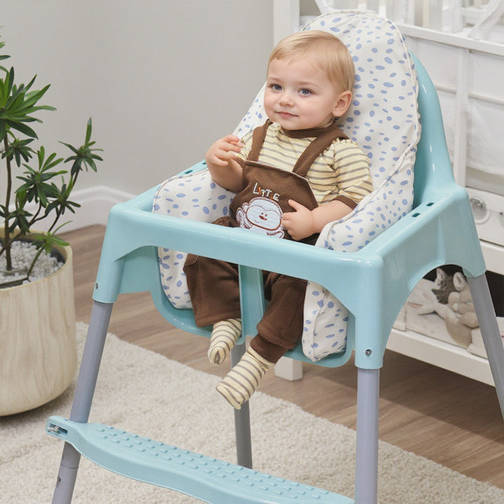 Portable Padded Baby High Chair Seat Insert with Removable Washable Cushion