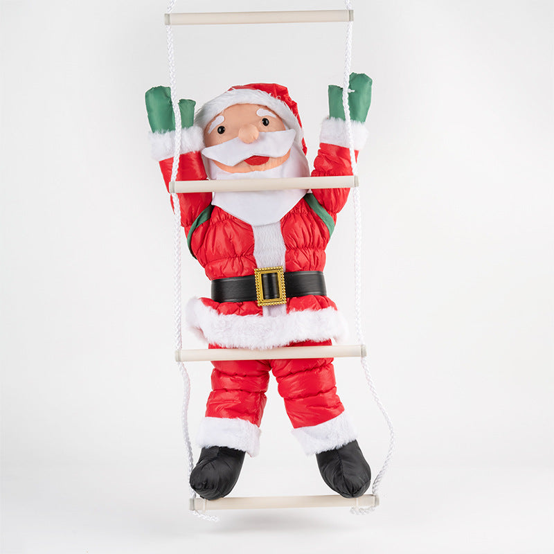 Decorative Santa Claus figure with movable arms