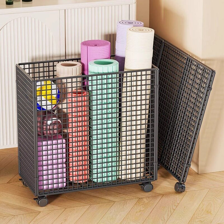 Versatile Rolling Storage Cart with Dividers Kalsten