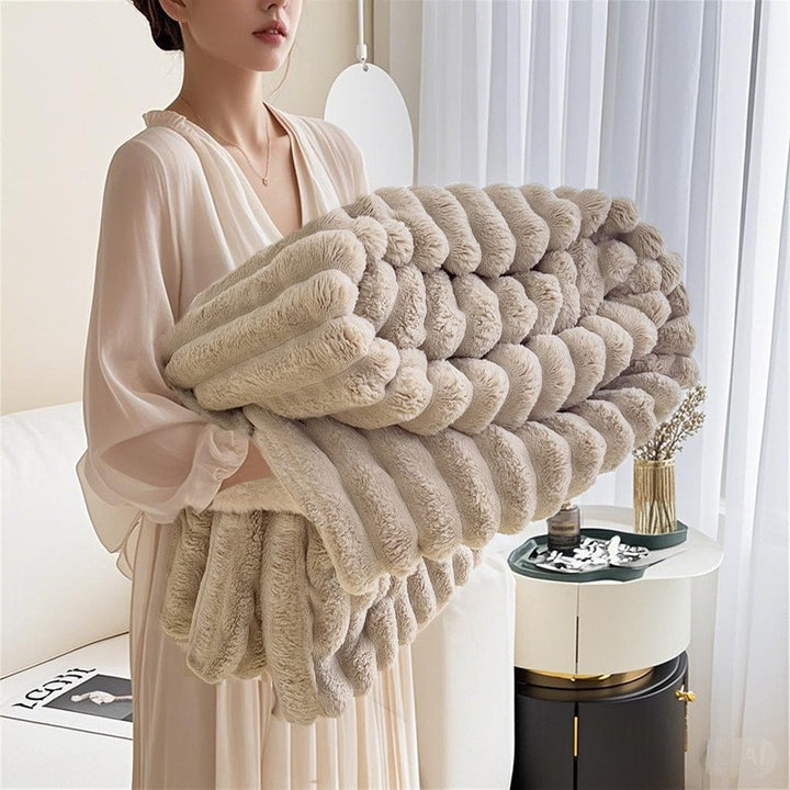Women high-quality cuddle blanket with 3D structure Kalsten