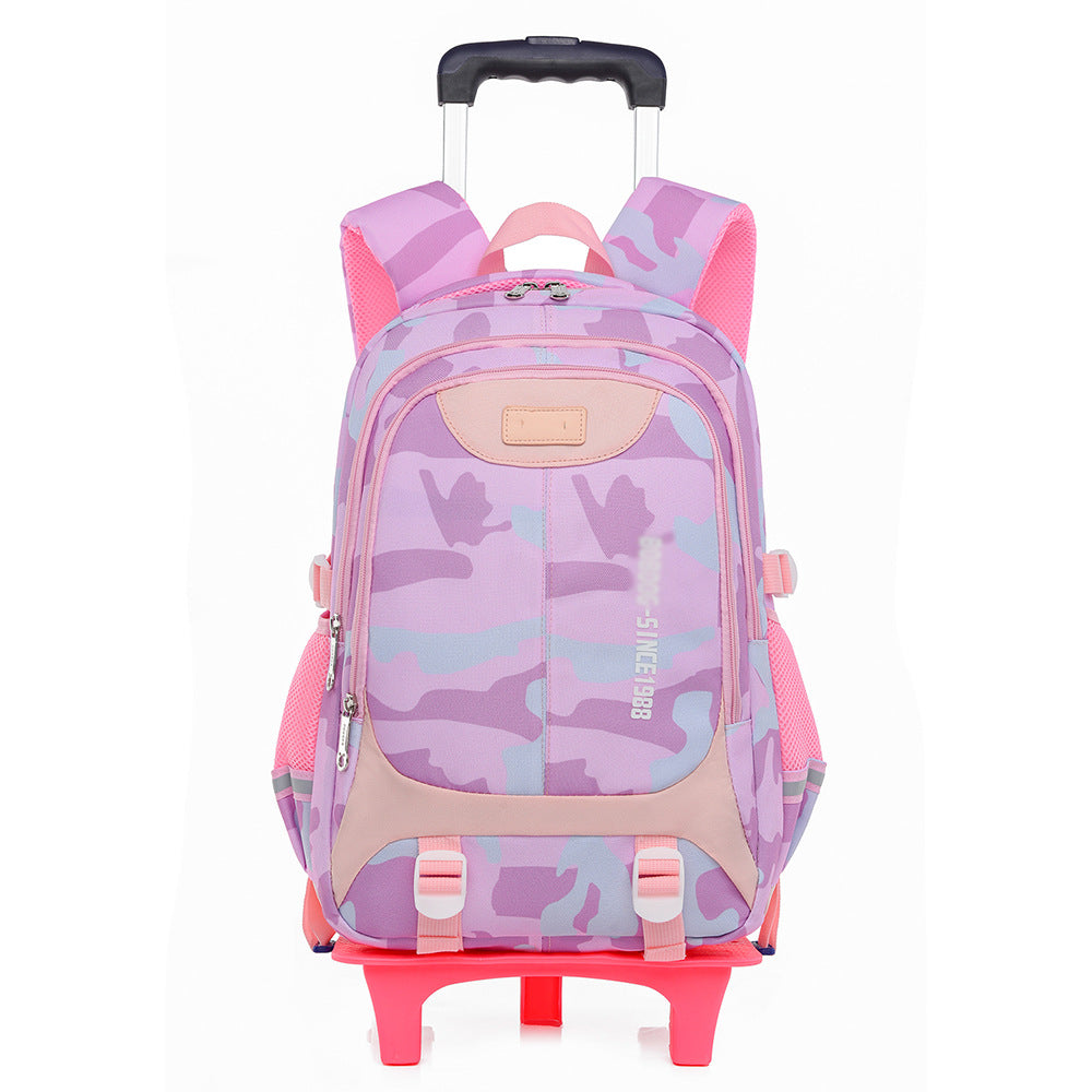 Rolling Camo Backpack