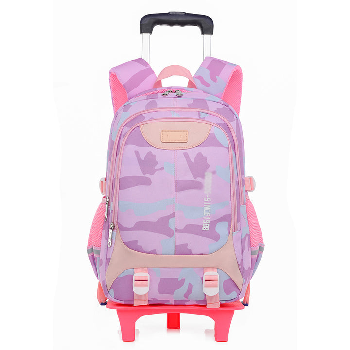 Rolling Camo Backpack