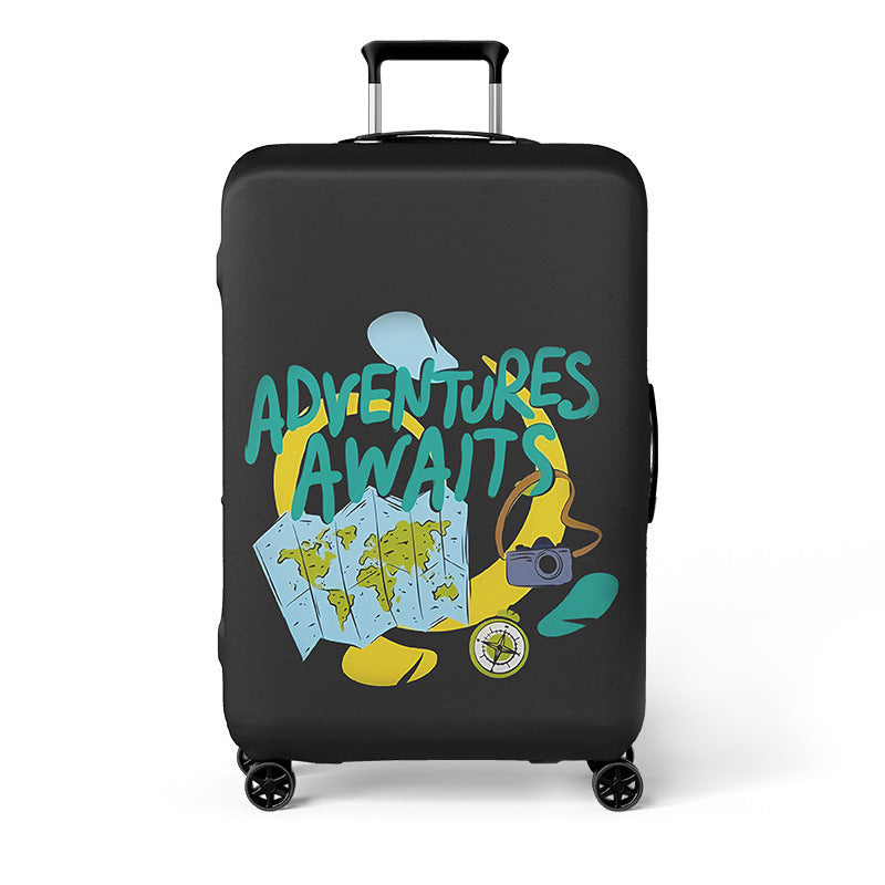 Heart-Patterned Hard Shell Luggage Kalsten