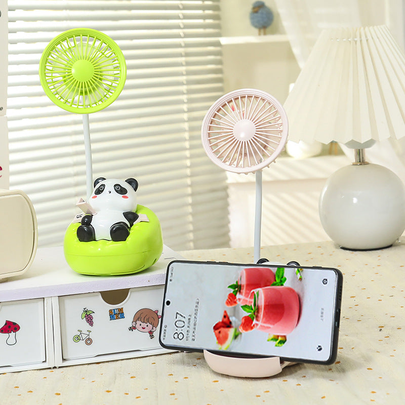 Ladies Portable Mini Fan in Cute Panda Design Kalsten