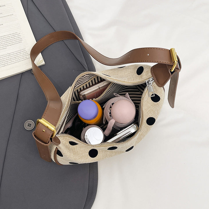 Casual Polka Dot Shoulder Bag