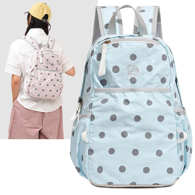Stylish Polka-Dot Backpack Kalsten