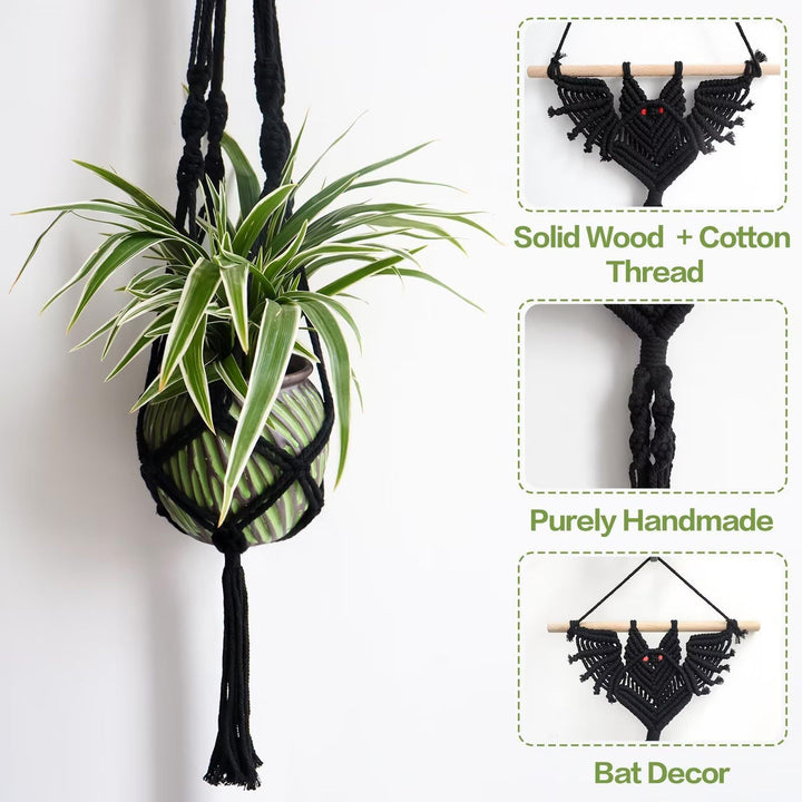 Decorative Macrame Bat Wall Hanging