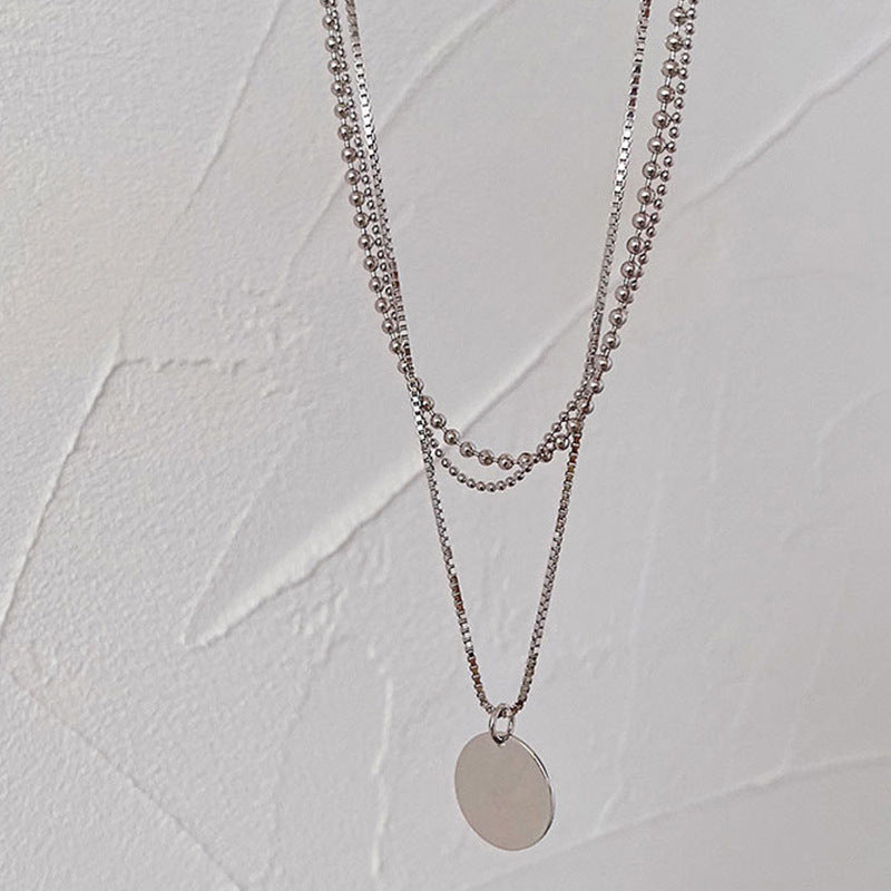 Layered Dainty Pendant Necklace Kalsten