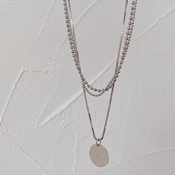 Layered Dainty Pendant Necklace Kalsten
