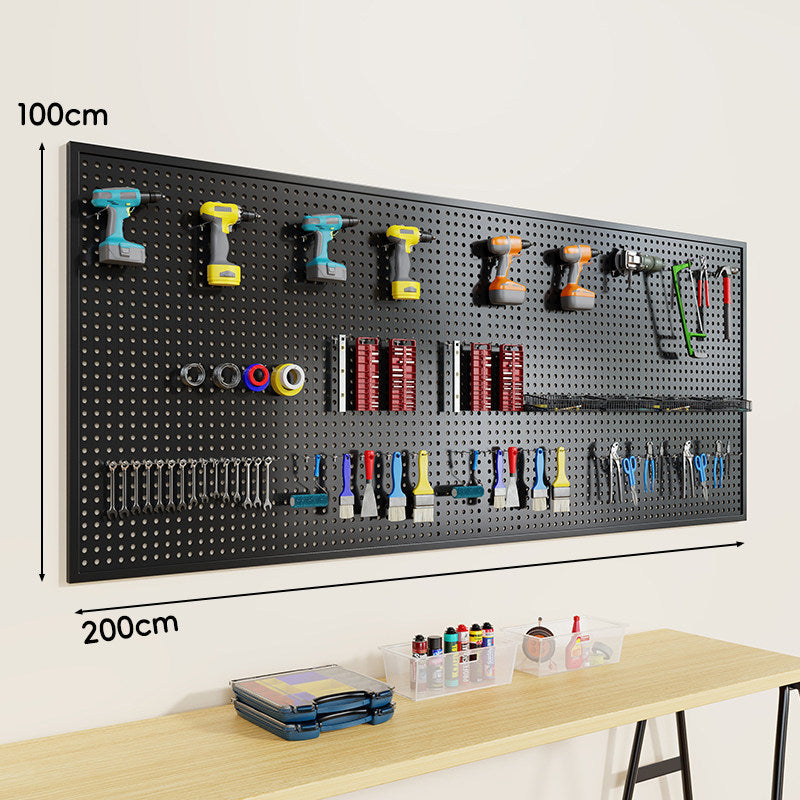 Pegboard Double-Prong Metal Hooks Compact Heavy-Duty Display Hangers