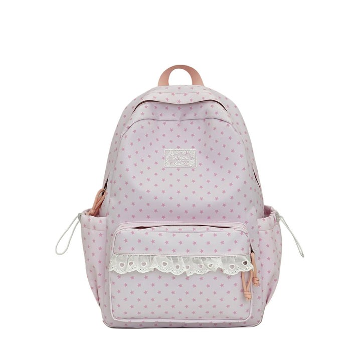 Playful Star-Printed Backpack Kalsten