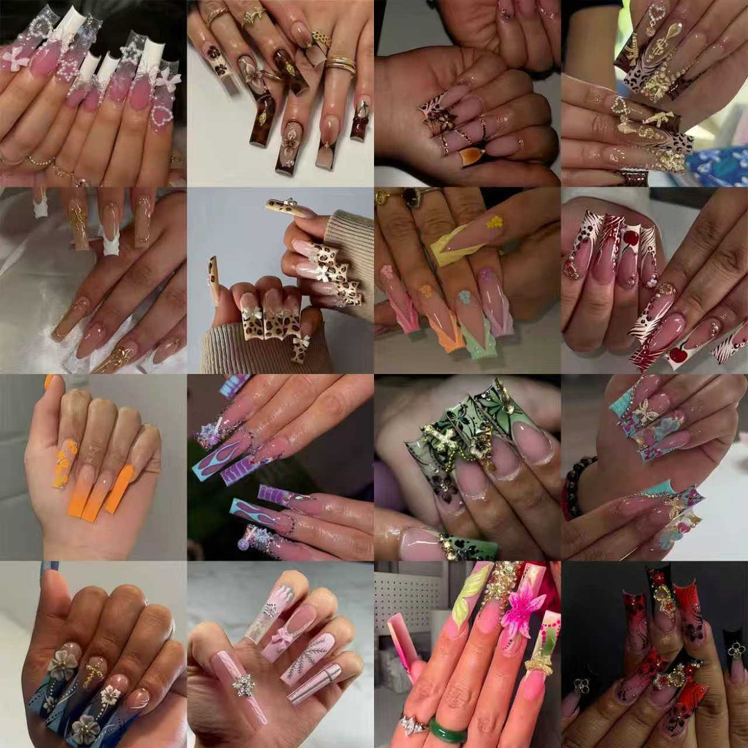 Luxury Embellished Press-On Nail Set Kalsten