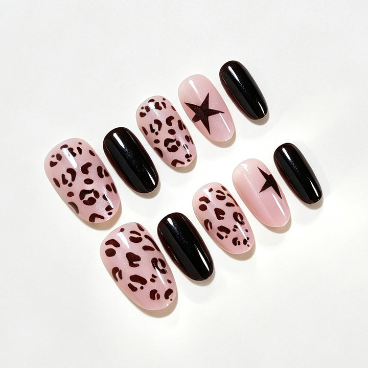 Artistic Leopard Print Nail Wraps Kalsten
