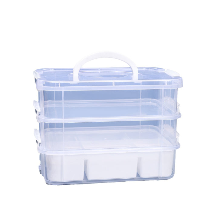 Stackable Multi-Compartment Storage Organizer Kalsten