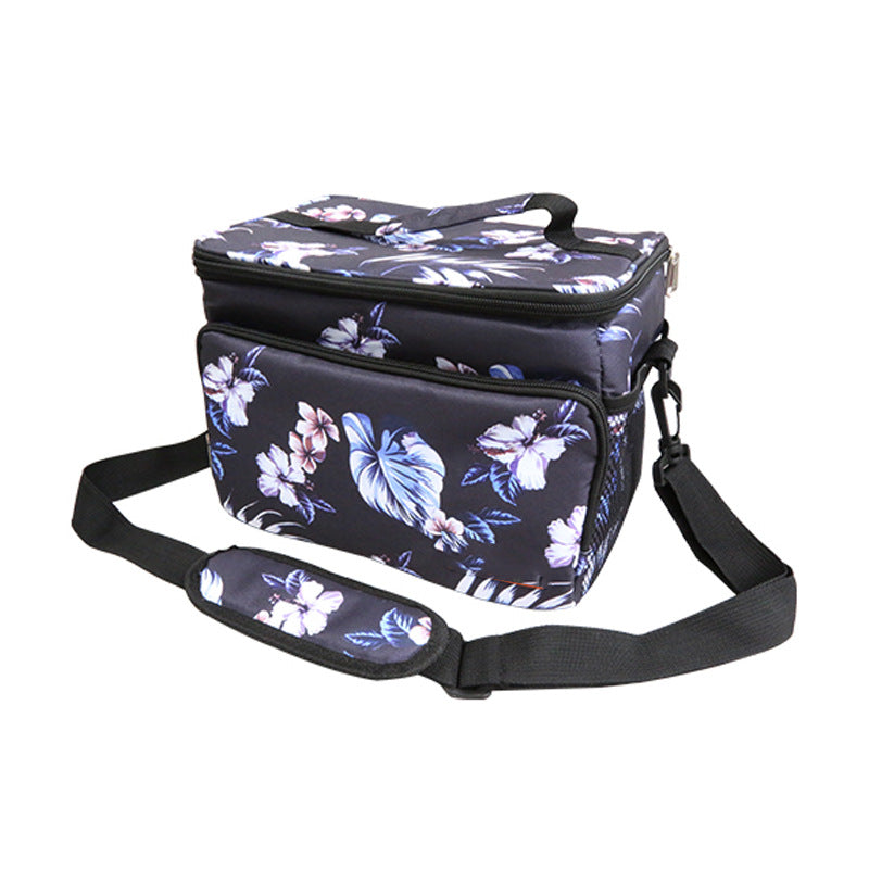 Insulated Multi-Compartment Lunch Cooler