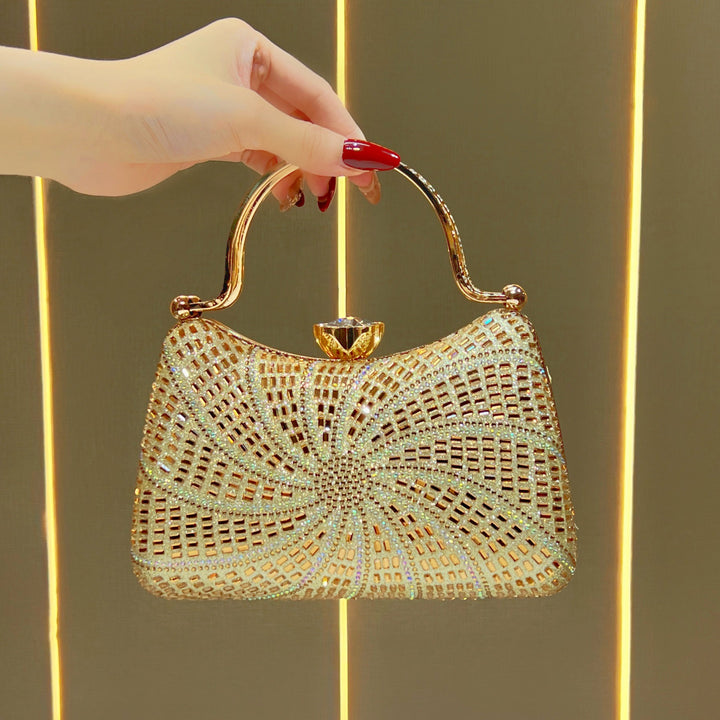 Decorative Crystal Handbag