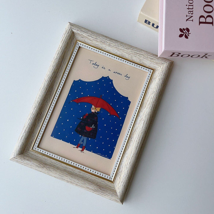 Decorative Botanical Illustration Frame