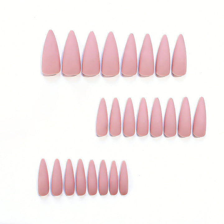Elegant Pointed Acrylic Nail Enhancements Kalsten