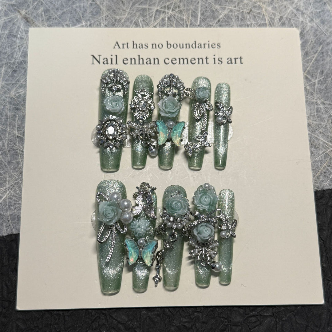 Premium 3D Decorative Nail Art Tips