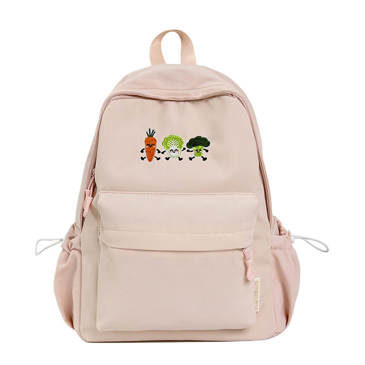Casual Animated Vegetable-Themed Backpack Kalsten