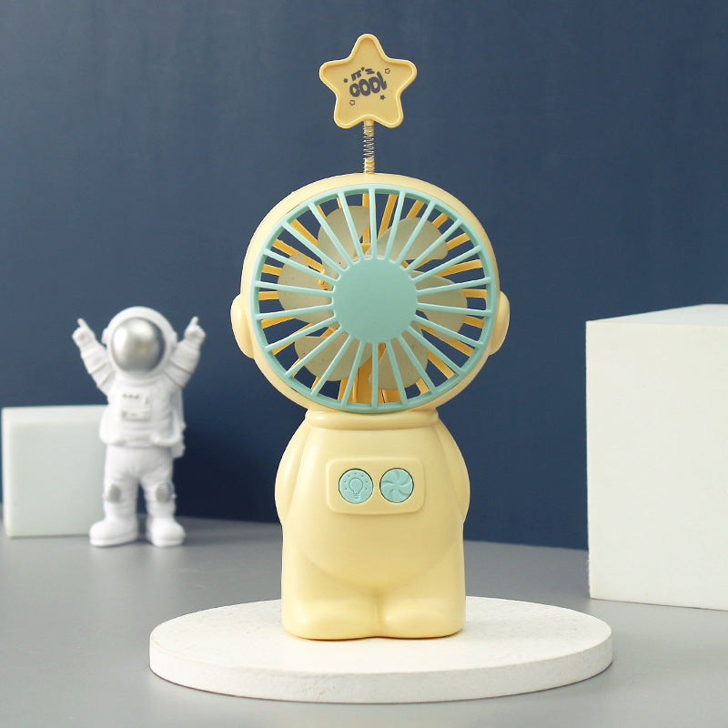 Unisex Portable Mini Fan in Playful Figure Design Kalsten