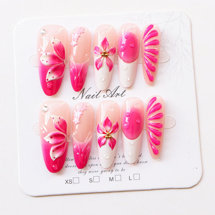 Premium Floral Nail Art Collection