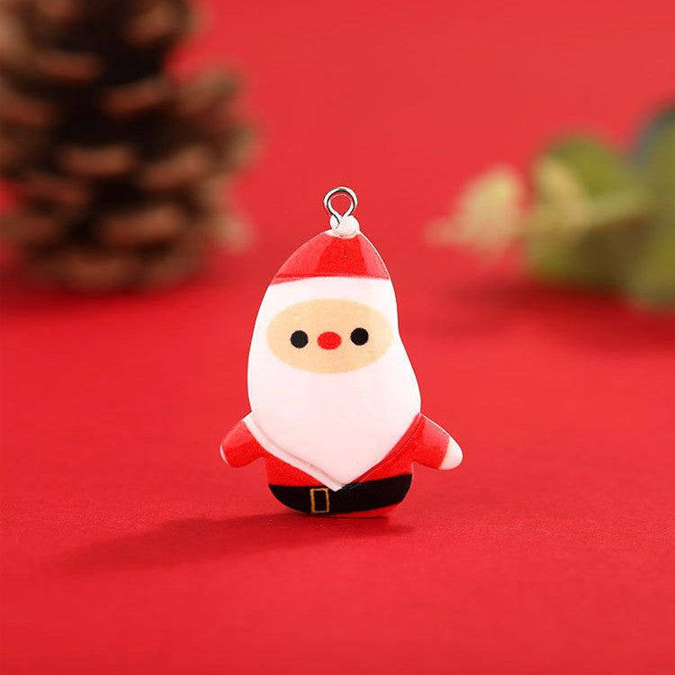 Santa-Themed Decorative Charm Kalsten
