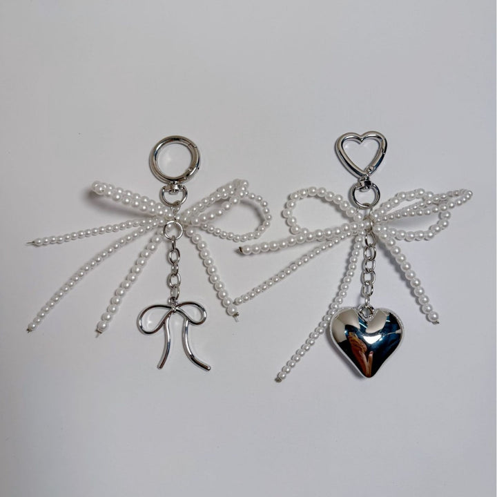Decorative Heart Charm Keychain kalsten