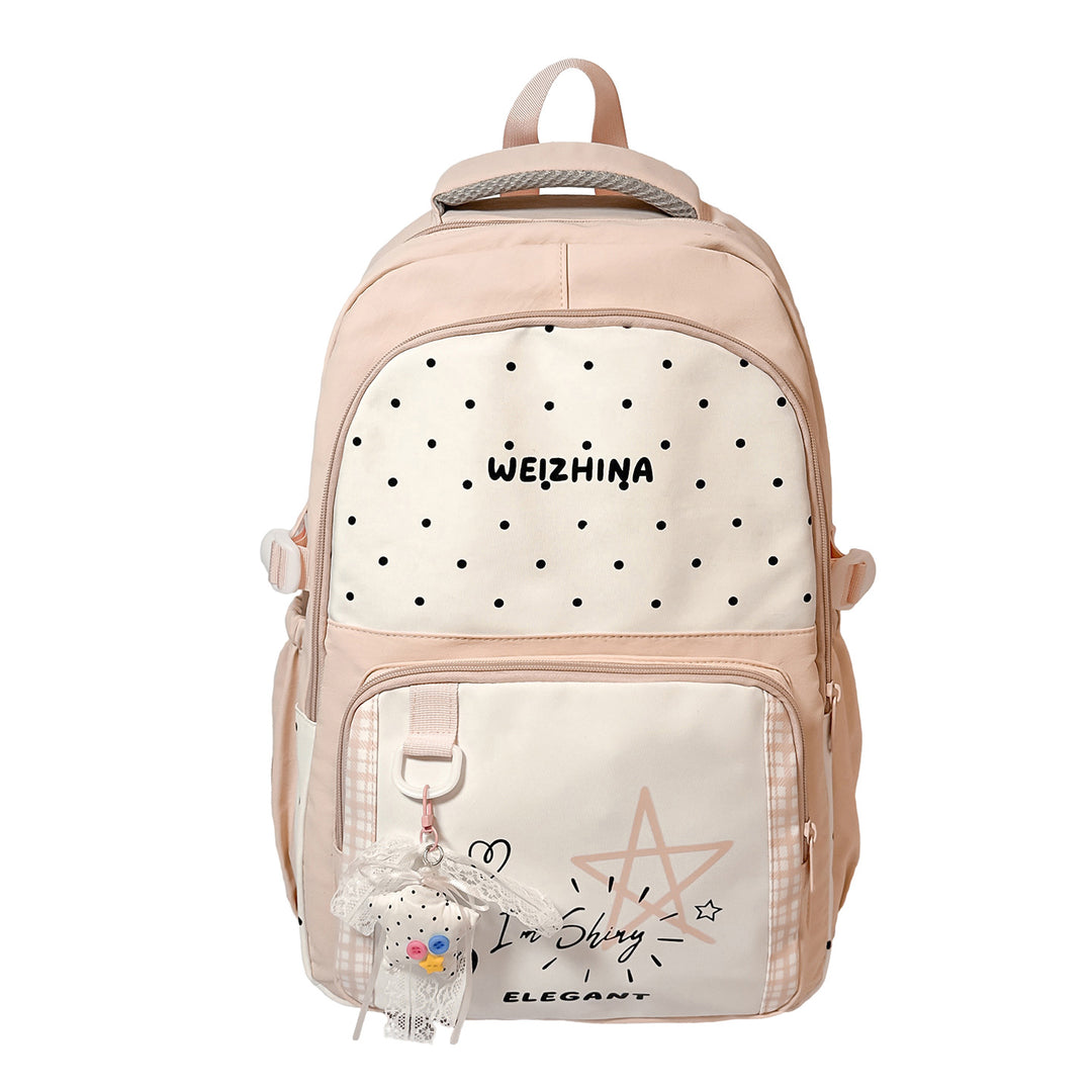 Trendy Polka Dot Backpack Kalsten 1791204846