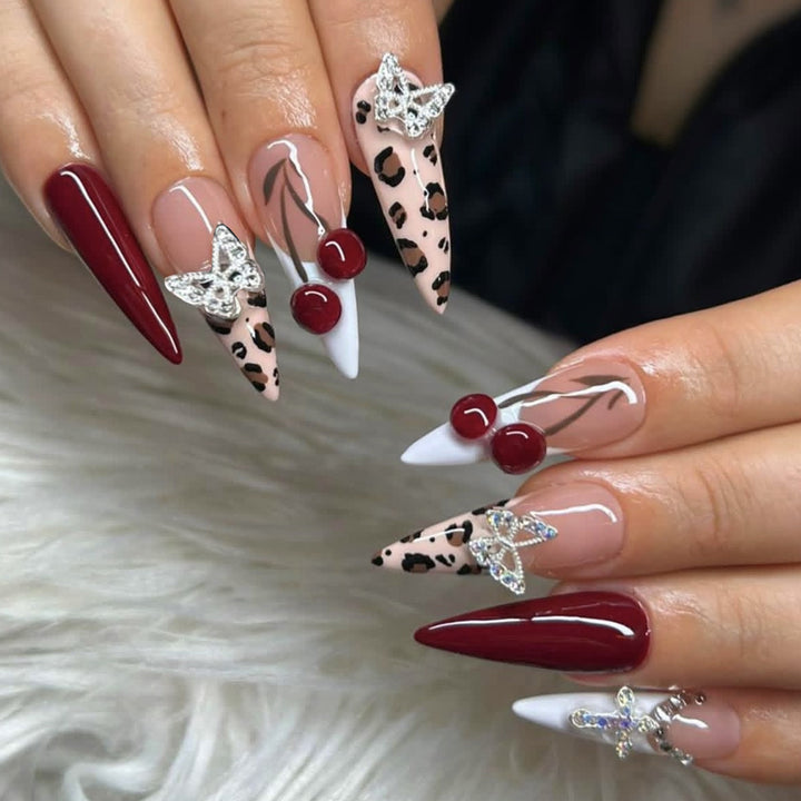 Statement Acrylic Nail Art Extensions Kalsten