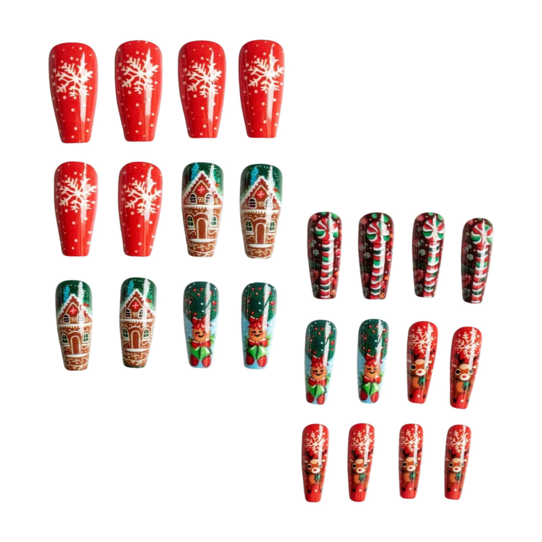 Festive Christmas Nail Art Design Kit