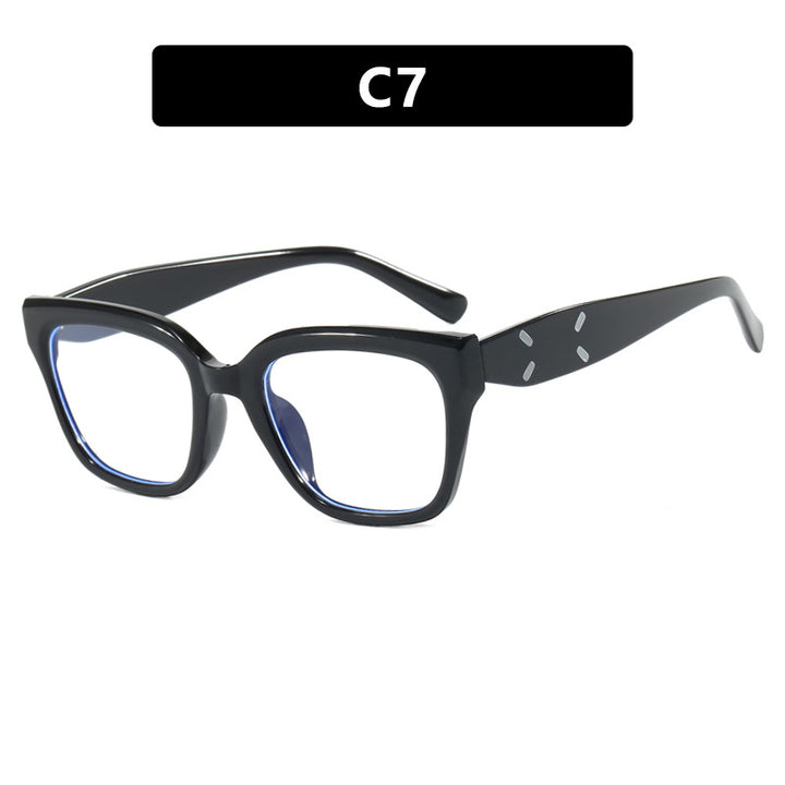Women's fashionable square sunglasses with UV protection and elegant plastic frame Kalsten
