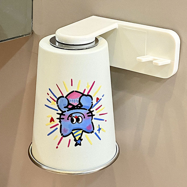 Wall cup holder with creative animal design Kalsten