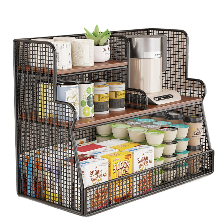 Multi-Tier Kitchen Shelf Organizer Kalsten