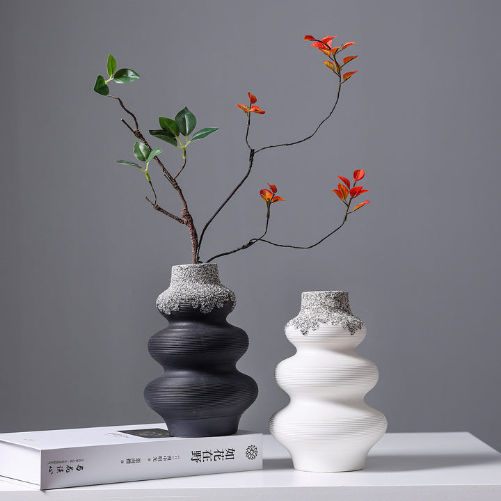 Artistic Texture Earthenware Vase