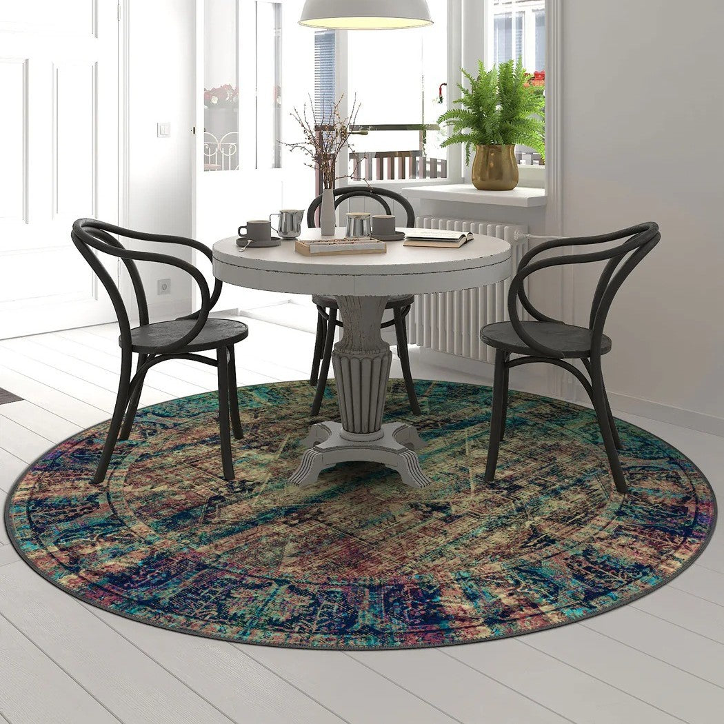 Home Decor Elegant Round Area Rug
