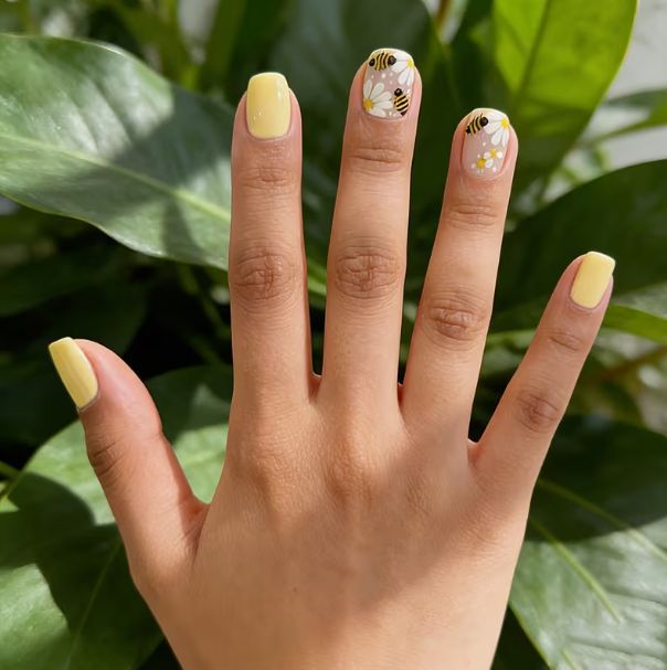 Nature-Inspired Nail Art Set Kalsten