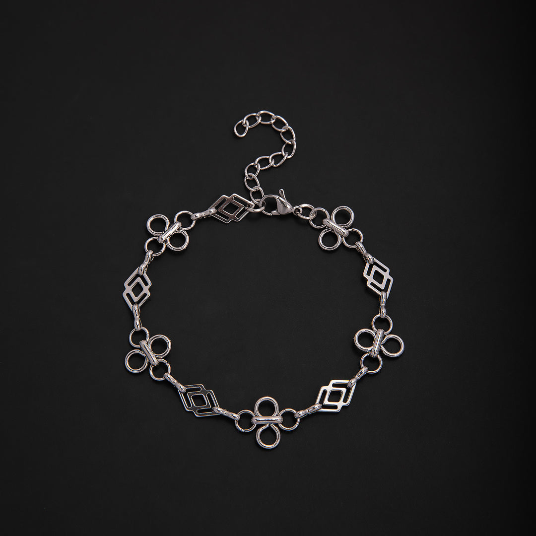 Elegant Geometric Link Bracelet Kalsten