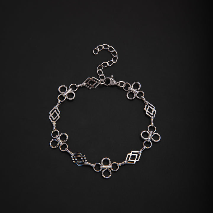 Elegant Geometric Link Bracelet Kalsten