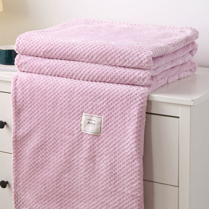 Textured Throw Blanket