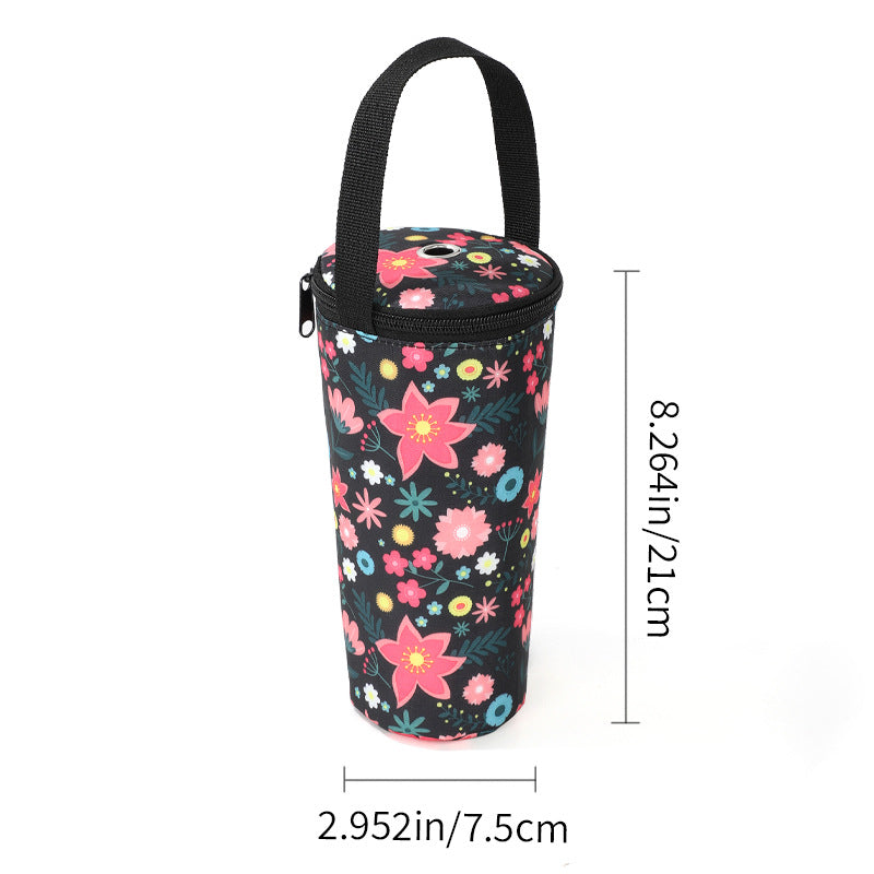 Fun Animal Print Water Bottle Holder
